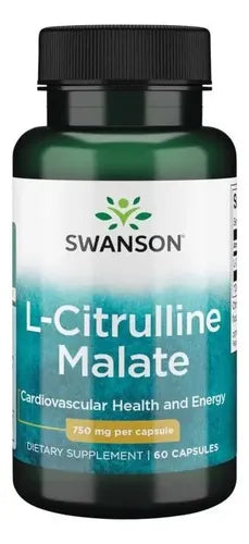 Swanson- Citrulina Malate 750mg 60 Cápsulas 