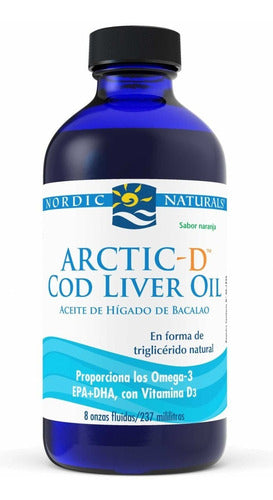Nordic Naturals - Aceite De Hígado De Bacalao + Vit D 1060mg