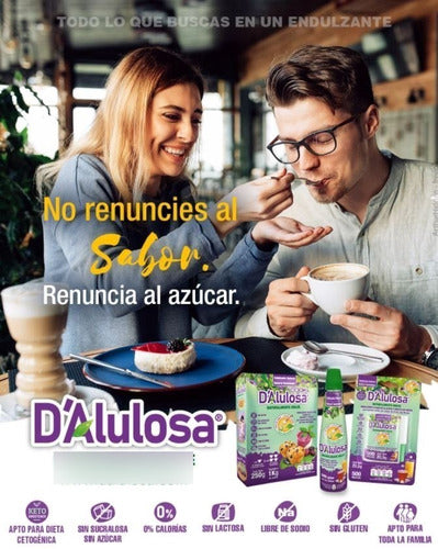 Pastillas Endulsante Natural D´alulosa 500 Unidades