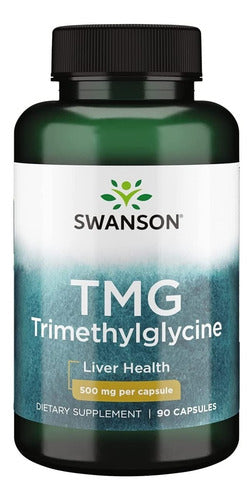Swanson - Trimethylglycine Trimetilglicina Tmg 90cp 500mg 