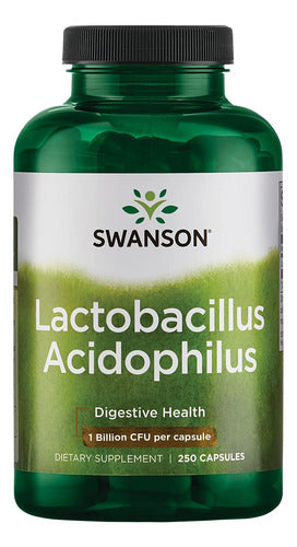 Swanson- Lactobacillus Acidophilus Salud Digestiva 250cápsulas