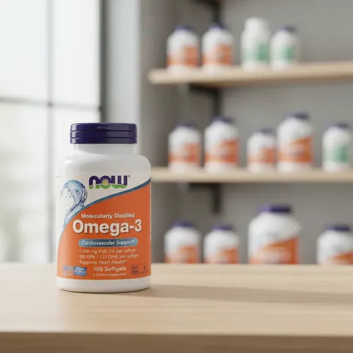 Now Foods - Omega-3, 100 Cápsulas Blandas Omega-3