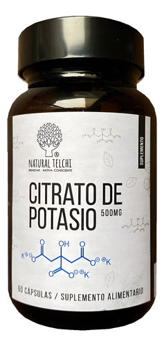 Natural Telchi- Citrato De Potasio 60cápsulas