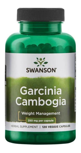 Swanson - Garcinia Cambogia Pura (control De Peso) 120 Caps