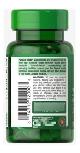 Puritan's Pride - Zinc Gluconato 25mg 100 Tabletas 