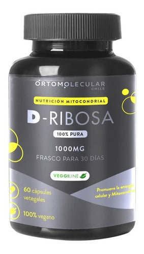Ortomolecular- D-ribosa (fatiga Crónica, + Energía)  60 Capsulas