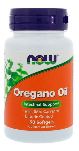 Aceite De Orégano En Capsulas Now X90 Unidades