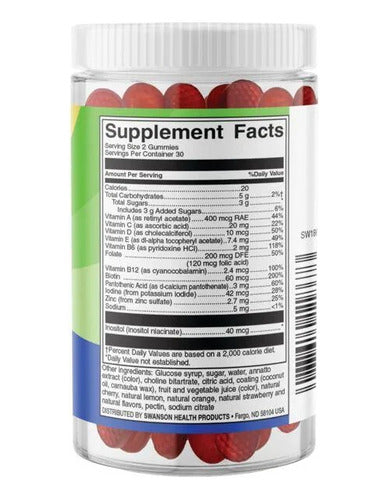 Swanson - Multivitaminas Niño De Frutas Mixtas 60 Gomitas