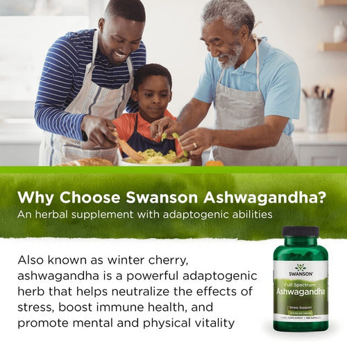 Swanson - Ashwaganda Full Spectrum 450 Mg 100 Caps