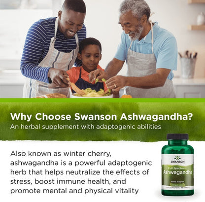 Swanson - Ashwaganda Full Spectrum 450 Mg 100 Caps