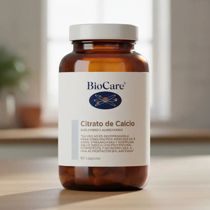Biocare  - Citrato De Calcio 90 Cápsulas N/a