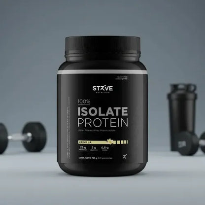 Strive  Nutrition- Proteina Aislada sabor vainilla 735gramos