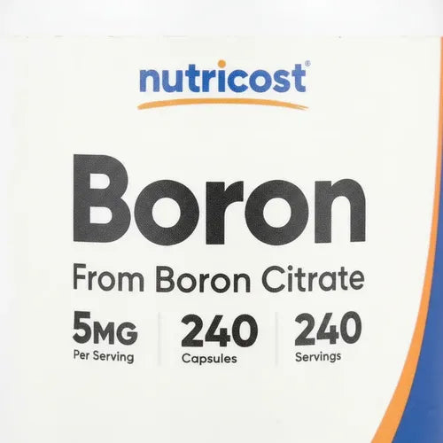 Nutricost - Boron 5 Mg 240 Capsulas N/a