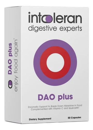 Dao Intolerant Enzimas Dao 50 Caps Sin Sabor