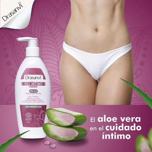 Drasanvi - Gel Intimo Hidratante Y Flora Bacteriana 300 Ml Sin Sabor