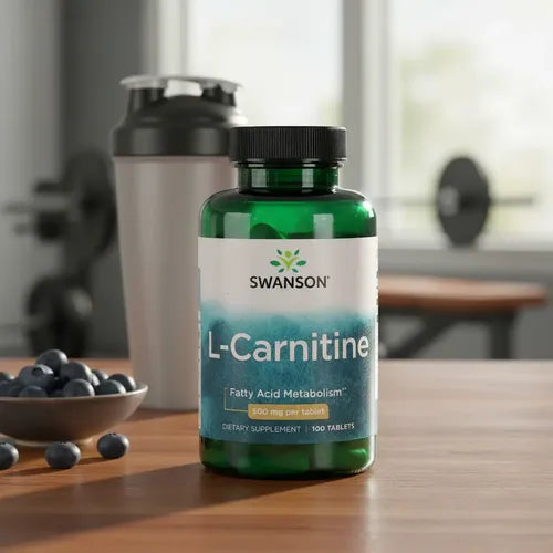 Swanson - L-carnitina 500mg 100 Capsulas N/a