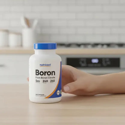 Nutricost - Boron 5 Mg 240 Capsulas N/a