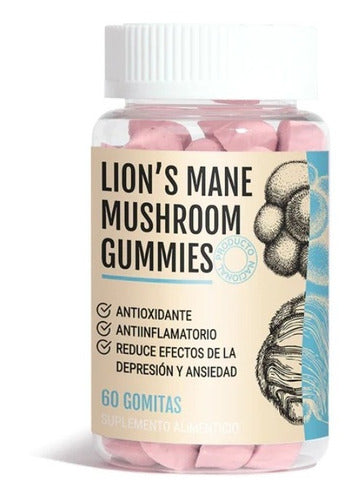 Newpharma - Melena De León Mushroom 138g 60 Gomitas