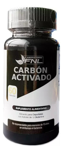 FNL - Carbón Activado 500 Mg 60 Cápsulas