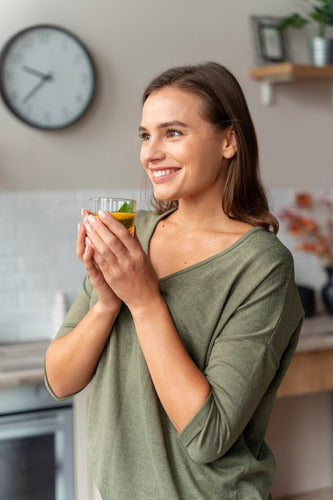 Fuente Vital - Vinagre Manzana + Té Verde 60 Cáps.