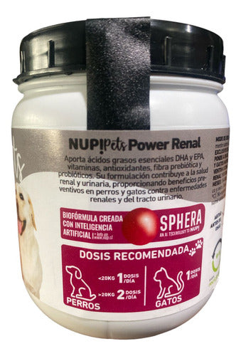 Nup! - Power Renal perros y gatos (Cuidado Renal Y Urinario) 120gramos