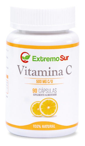Extremo Sur- Vitamina C 500 Miligramos 90 Cápsulas
