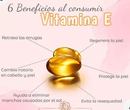Vitamina E Beauty (60 Capsulas) Vitamin Up Sabor Sin Sabor