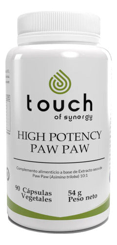 Touch Of Synergy- High Potency Paw Paw 90 Veg Caps Sabor N/a