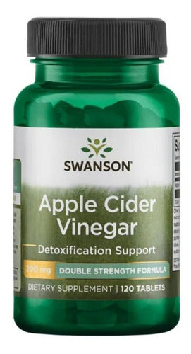 Vinagre De Manzana Swanson 200mg 100cap Control Peso Y Detox Sabor Nd