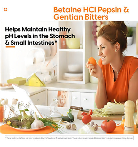 Betaina Hcl 360 Capsulas 650mg