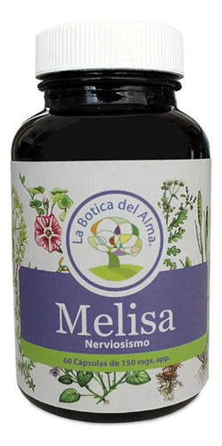 Botica Del Alma - Melisa 100% Pura Y Natural 60 Cap Sabor Sin Sabor