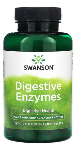 Swanson- Enzimas Digestivas 180 tabletas