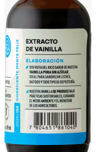 Manare- Extracto De Vainilla Puro 59ml