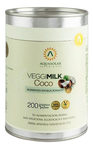Aquasolar - Veggimilk Coco 200g Coco