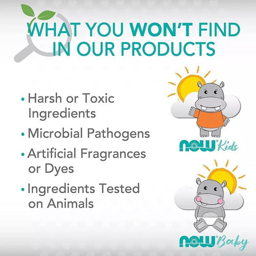 Now Pasta Dental Para Niños + Sin Flúor Xyli White