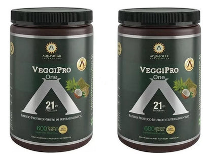 Pack 2 Unidades - Veggipro One 600g Polvo
