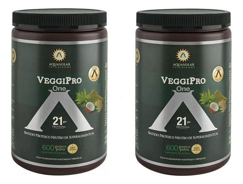 Pack 2 Unidades - Veggipro One 600g Polvo