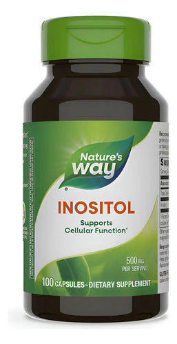 Natures Way - Inositol 500mg 100 Capsulas N/a