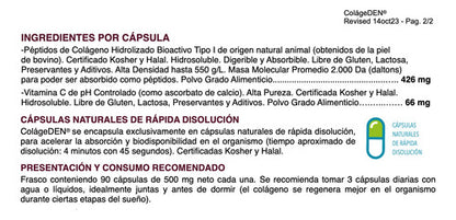 Vital Young - Colageden Colageno Hidrolizado 90 Caps