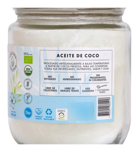 Manare- Aceite De Coco Orgánico 200ml