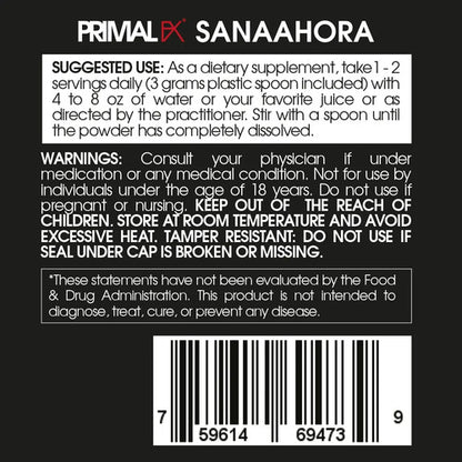 Primal Fx  - Ormux Pote 120gr  Lima