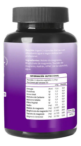 Ortomolecular- Ultra Magnesio Triple 120 Cápsulas