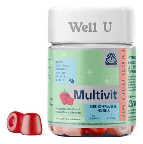 Well U - Multivit 60 Gomitas