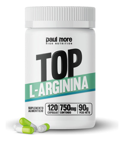Paul More-  L- Arginina 750mg  120 Cápsulas