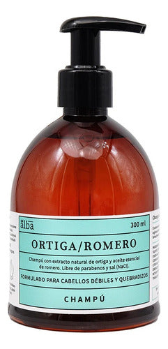 Del Alba - Champú Ortiga/romero 300ml