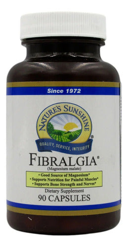 Natures Sunshine - Fibralgia - Magnesio Malato 90 Caps
