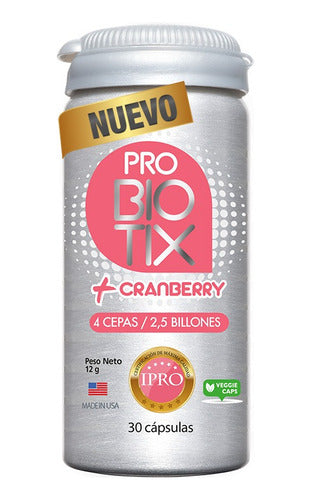 Newscience Probiotix Cranberry (infeccion Urinaria) 30 Caps