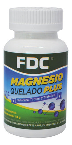 Fdc- Magnesio Quelado Plus - 60 Comprimidos 