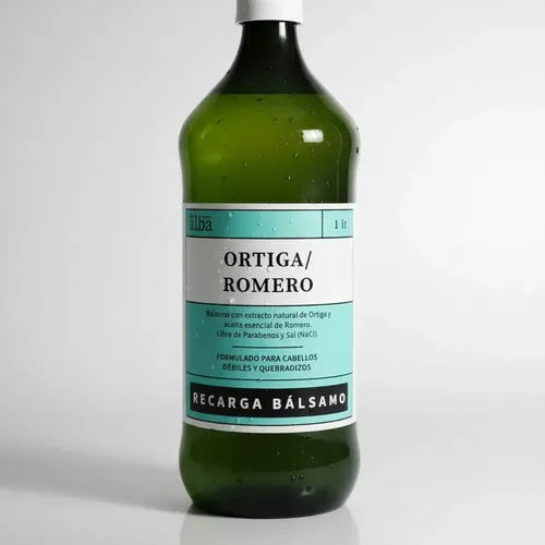 Del Alba - Kit Shampoo + Acondicionador Ortiga Romero Recarga