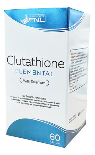 FNL - Gluthione Elemental Con Selenio 60 Cápsulas